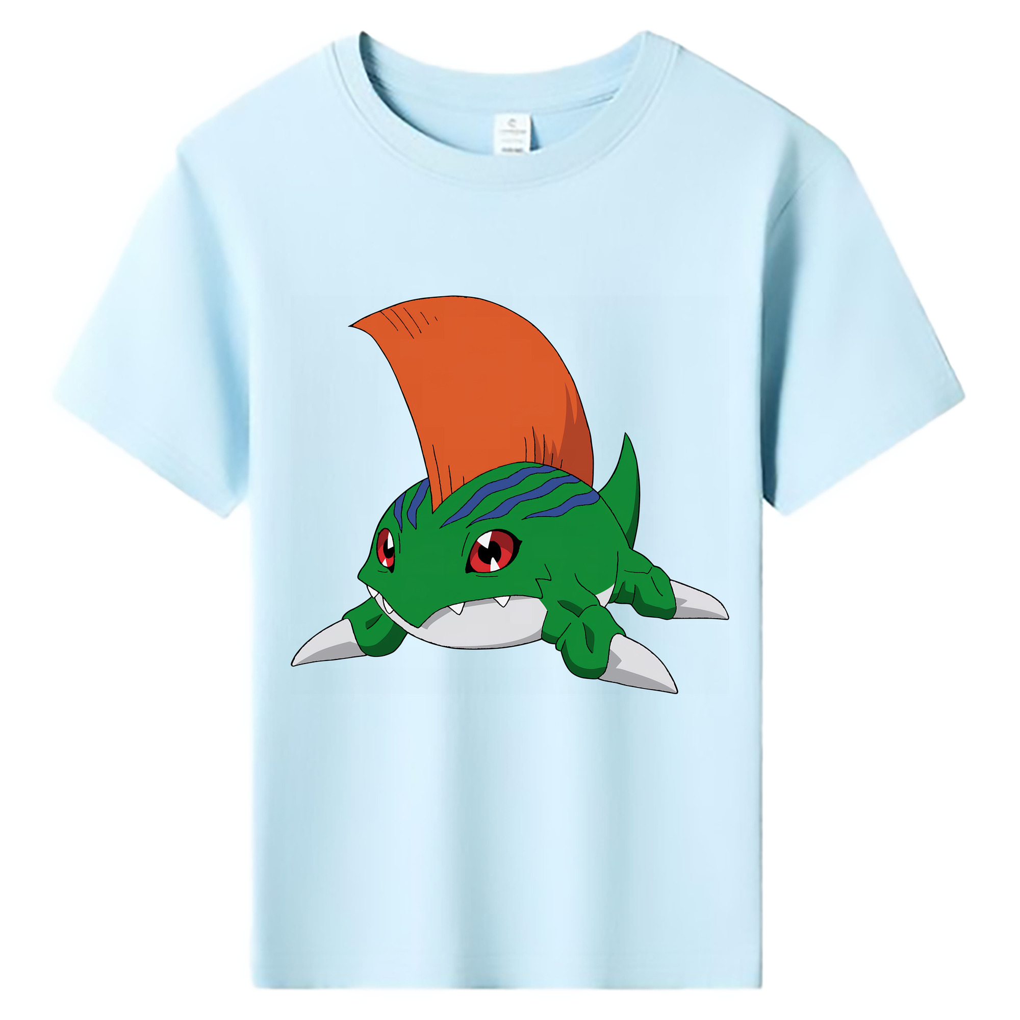 （画像用） Digimon デジタルモンスター/デジモン 綿100％キッズTシャツ（フロントプリント）